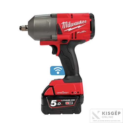 Milwaukee M18 ONEFHIWF12-502X ONE-KEY FUEL 1/2½ ÜTVECSAVAROZÓ BIZTOSÍTÓGYűRűVEL