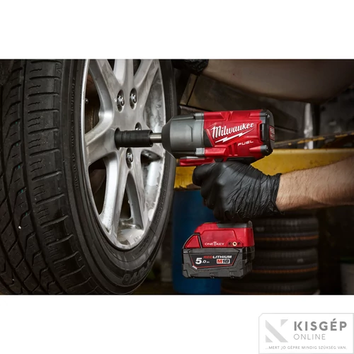 Milwaukee M18ONEFHIWF12E-0X M18 FUEL™ ONE-KEY™ ½″ NAGY NYOMATÉKÚ ÜTVECSAVAROZÓ BIZTOSÍTÓGYŰRŰVEL