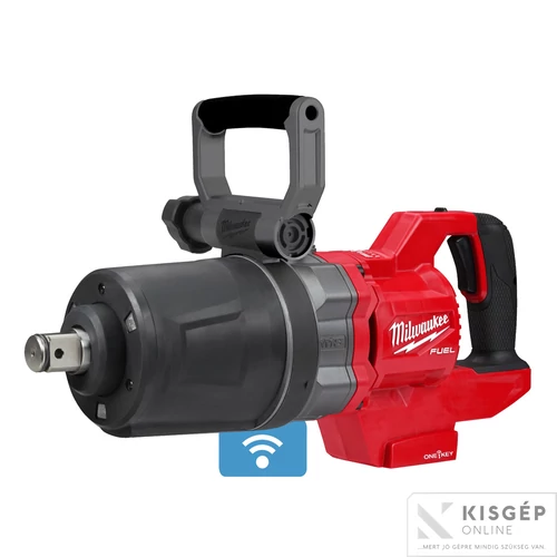 Milwaukee M18ONEFHIWF1DS-0C M18 FUEL™ ONE-KEY™ 1˝ NAGY NYOMATÉKÚ D-FOGANTYÚS ÜTVECSAVAROZÓ BIZTOSÍTÓGYŰRŰVEL