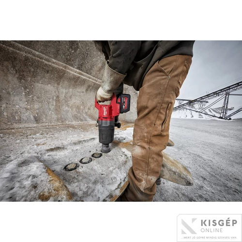Milwaukee M18ONEFHIWF1DS-0C M18 FUEL™ ONE-KEY™ 1˝ NAGY NYOMATÉKÚ D-FOGANTYÚS ÜTVECSAVAROZÓ BIZTOSÍTÓGYŰRŰVEL