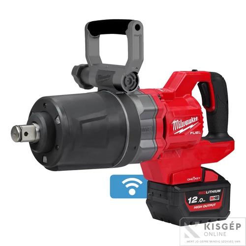 Milwaukee M18ONEFHIWF1DS-0C M18 FUEL™ ONE-KEY™ 1˝ NAGY NYOMATÉKÚ D-FOGANTYÚS ÜTVECSAVAROZÓ BIZTOSÍTÓGYŰRŰVEL