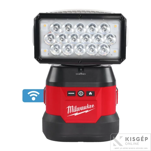 Milwaukee M18URSL-0 M18™ távirányítós munkalámpa ONE-KEY™ funkcióval | Akku és töltő nélkül