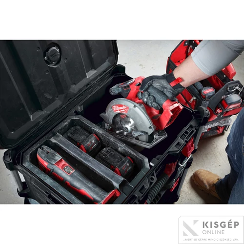 Milwaukee PACKOUT™ Tároló Láda 1  (Kerekes, 560 x 410 x 480) 1 db