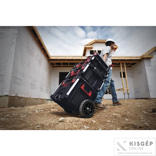 Milwaukee PACKOUT™ Tároló Láda 1  (Kerekes, 560 x 410 x 480) 1 db