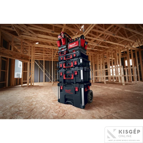 Milwaukee PACKOUT™ Tároló Láda 1  (Kerekes, 560 x 410 x 480) 1 db
