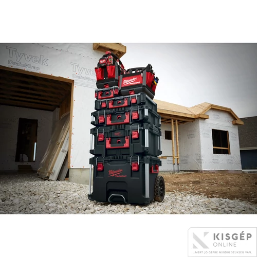 Milwaukee PACKOUT™ Tároló Láda 1  (Kerekes, 560 x 410 x 480) 1 db