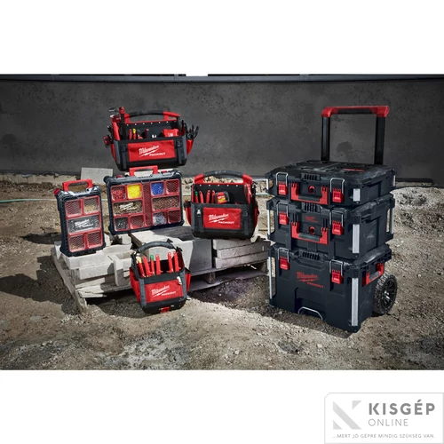 Milwaukee PACKOUT™ Tároló Láda 1  (Kerekes, 560 x 410 x 480) 1 db