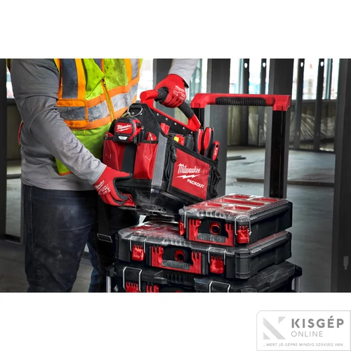 Milwaukee PACKOUT™ Tároló Láda 1  (Kerekes, 560 x 410 x 480) 1 db