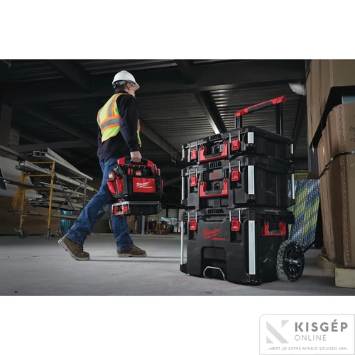 Milwaukee PACKOUT™ Tároló Láda 1  (Kerekes, 560 x 410 x 480) 1 db