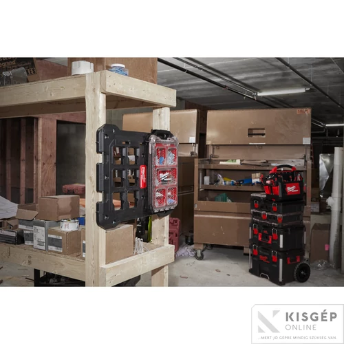 Milwaukee PACKOUT™ Rendszerező doboz közepes (250 x 380 x 120) 1 db