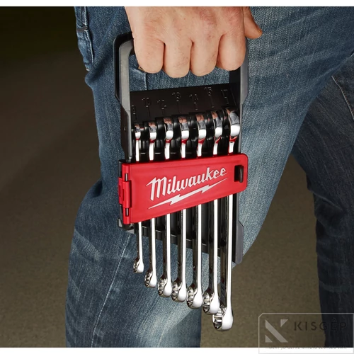 Milwaukee Csillag-Villáskulcs készlet 7 részes 1 db