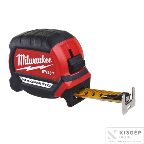 Milwaukee Prémium Mágneses Mérőszalag  8 m / 27 mm -  1 db