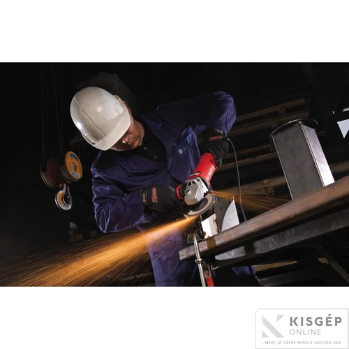 Milwaukee AGV17-125XC Sarokcsiszoló 1750 W 125 mm, feszültség alatti biztonsági relé