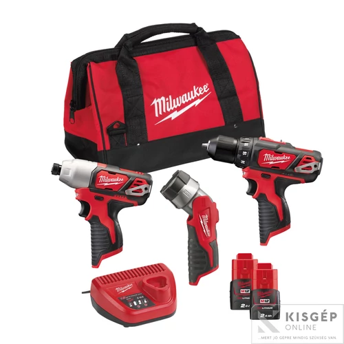 Milwaukee  M12BPP3A-202B erőcsomag