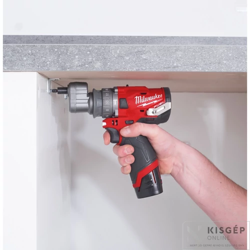 Milwaukee M12 FPDXKIT-202X  M12 FUEL SZUPERKOMPAKT LEVEHETŐ TOKMÁNYÚ ÜTVEFÚRÓ-CSAVAROZÓ