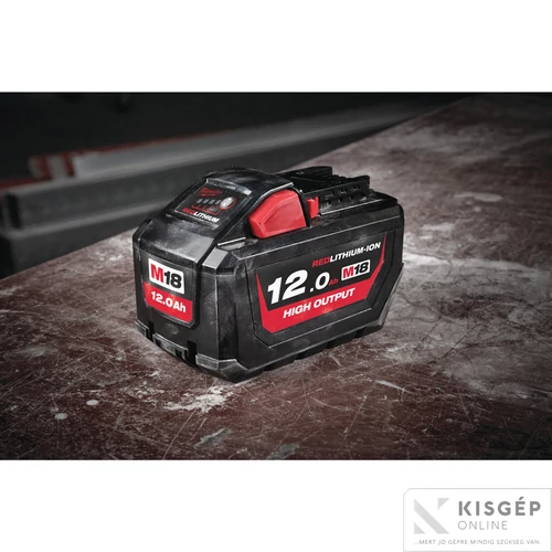 Milwaukee M18 HB12  HIGH OUTPUT AKKUMULÁTOR 18 V 12,0 AH