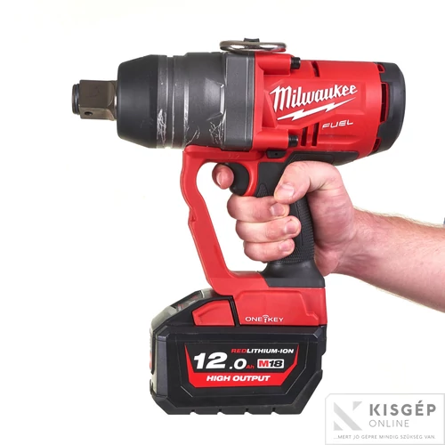 Milwaukee M18 ONEFHIWF1-0X  ONE-KEY™ FUEL™ 1˝ ütvecsavarozó biztosítógyűrűvel