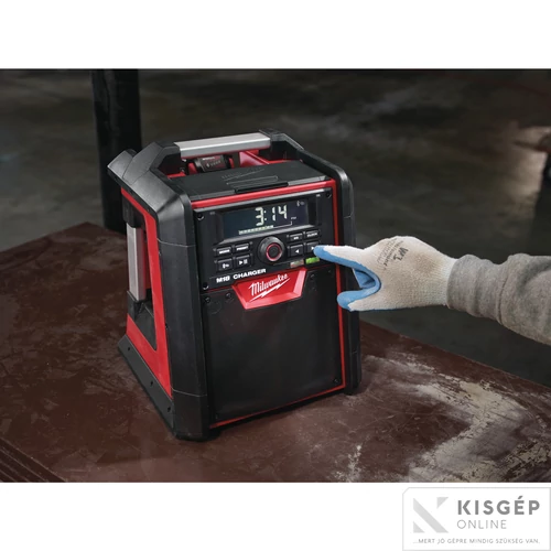 Milwaukee M18RC-0 bluetooth akkus rádió és töltő