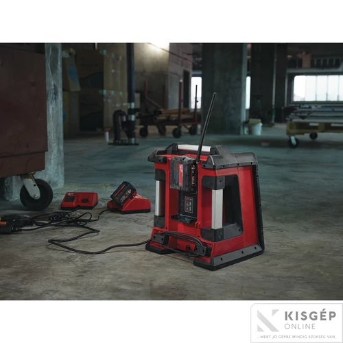 Milwaukee M18RC-0 bluetooth akkus rádió és töltő