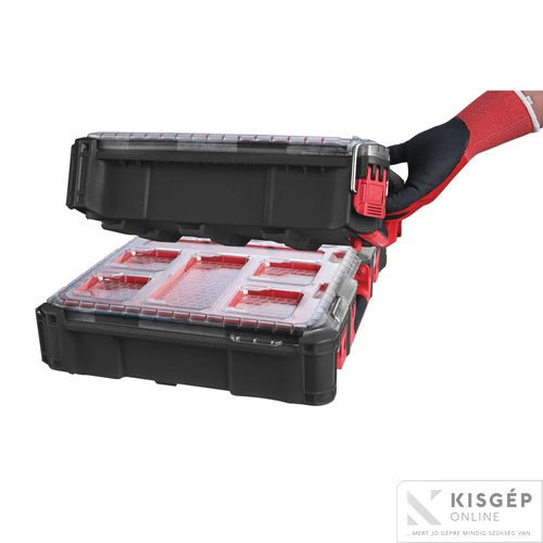 Milwaukee PACKOUT™ Rendszerező doboz nagy (500 x 380 x 120) 1 db