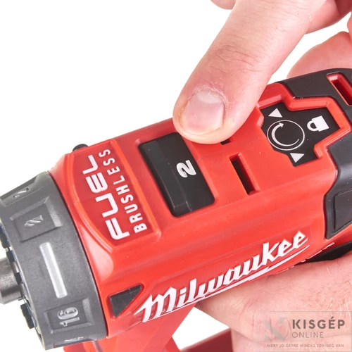 Milwaukee M12FDDXKIT-202X Levehtő tokmányú Akkus csavarbehajtó gép