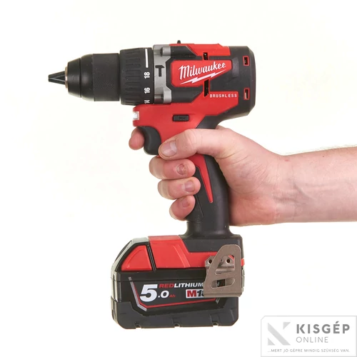 Milwaukee M18 CBLPD-0X  M18™ kompakt szénkefe nélküli ütvefúró-csavarozó