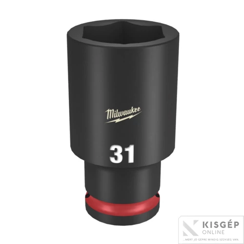 Milwaukee 1/2" Dugókulcs hatlapú, gépi, Hosszú 31 mm - 1 db