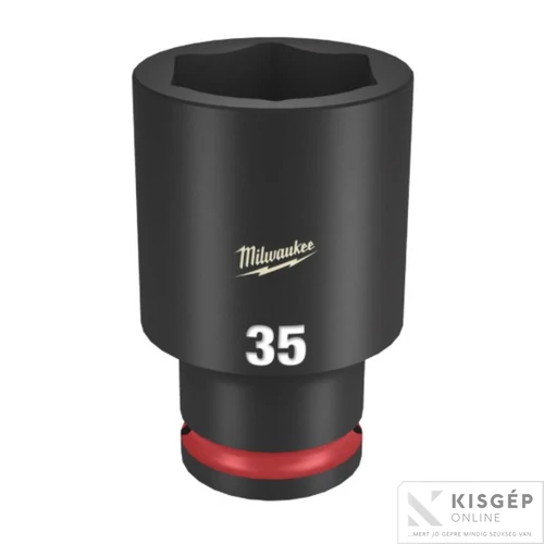 Milwaukee 1/2" Dugókulcs hatlapú, gépi, Hosszú 35 mm - 1 db