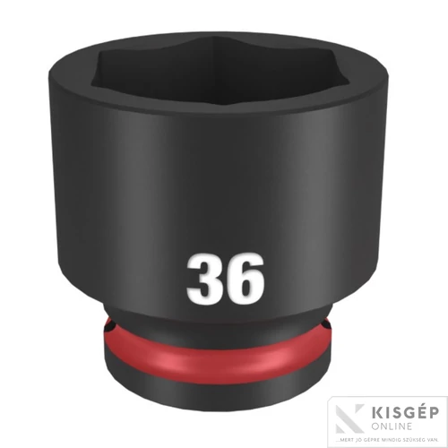 Milwaukee 1/2" Dugókulcs hatlapú, gépi, Rövid 36 mm - 1 db