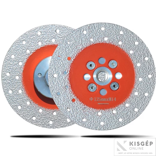 Diatech Full Blade vágó- és csiszolótárcsa flanssal sarokcsiszolóhoz 125mm