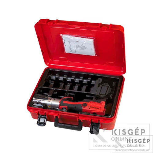 Novopress ACO203XLBT elektrohidraulikus akkumulátoros présszerszám, 18V, Bluetooth funkcióval