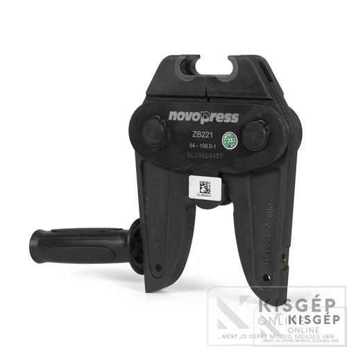 Novopress présgyűrű készlet, d76-89mm M profil, Snap-On adapter pofa ZB221 tárolódobozban