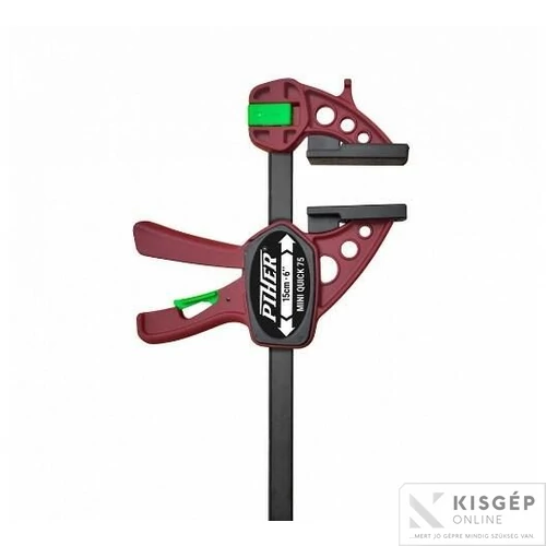 PIHER pillanatszorító Mini Quick150mm  egykezes