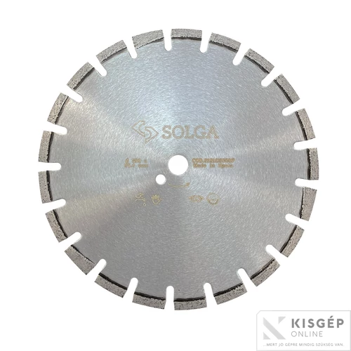 Solga Quick Cut  300 mm Gyémánttárcsa aszfalt és frissbeton vágására