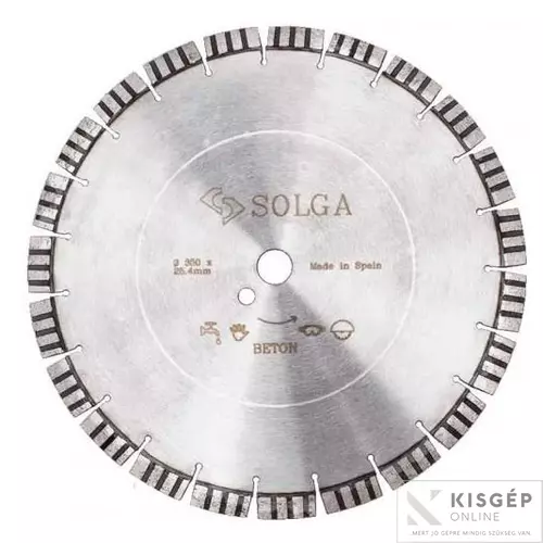 Solga Swift Soft 400 mm Gyémánttárcsa öregbeton vágására
