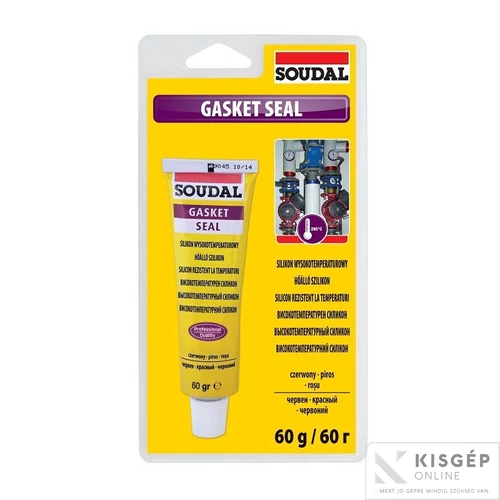 Soudal gasket Seal tömítő 60gr piros