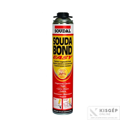 Soudal Soudabond Easy ragasztóhab pisztolyos 750ml.