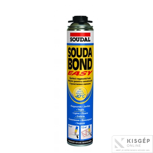 Soudal purhab Soudabond Easy pisztolyos 750ml téli