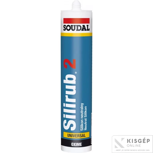 Soudal Silirub 2 ( neutr) 300ml transparens 	