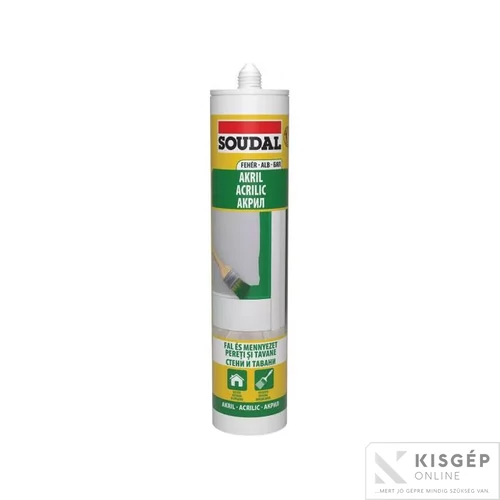 Soudal akryl fehér/280ml/Soudal 	