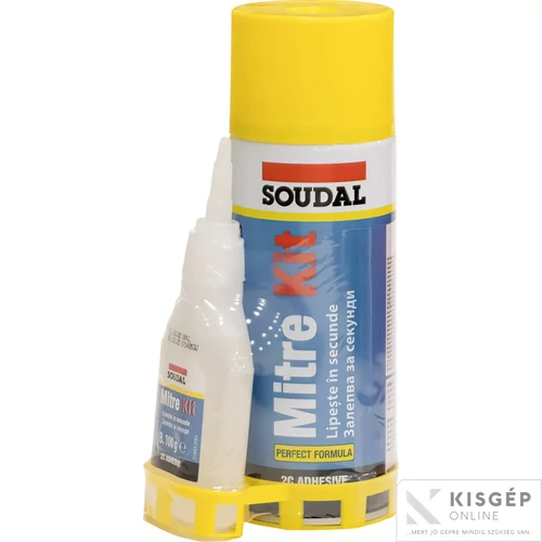Soudal MITRE KIT SEE 100/400ml pillanatragasztó