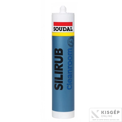 Soudal Silirub cleanroom 310ml fehér