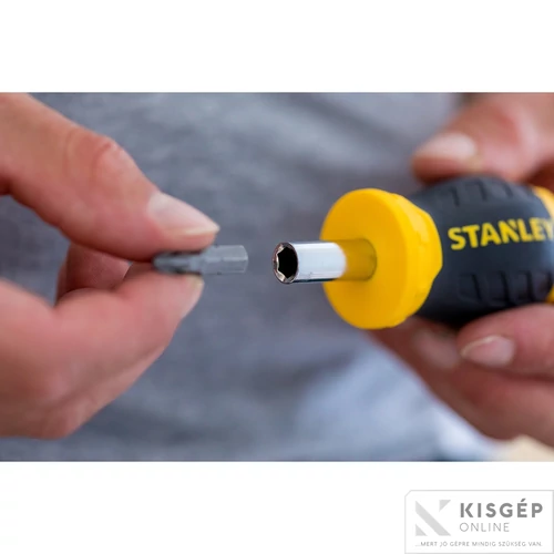Stanley Multibit racsnis csavarhúzó + bitek