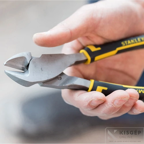 STANLEY FATMAX oldalcsípőfogó hajlított 200mm
