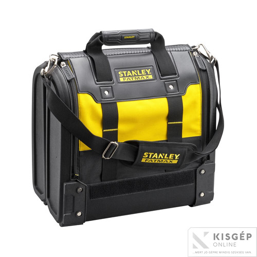 Stanley Fatmax szerszámtároló, speciális kialakítás, létrához