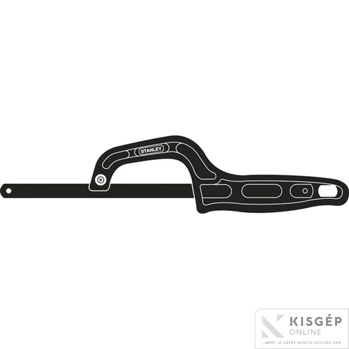 Stanley Műanyagnyelű kis fémfűrész 260mm
