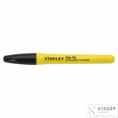 STANLEY 2db vékony fekete jelölőfilc bliszteres