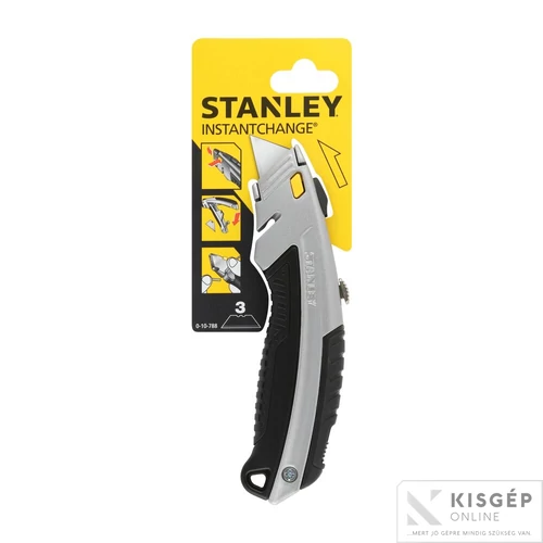 Stanley dynagrip fémházas trapéz pengés kés
