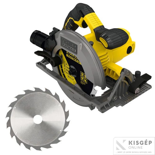 STANLEY FATMAX 1650W körfűrész, kofferben