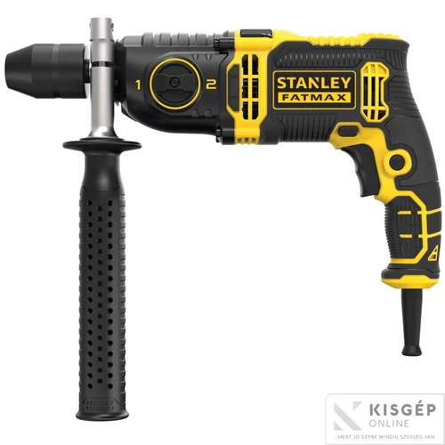 STANLEY FATMAX 1100W kétsebességes ütvefúró kofferben